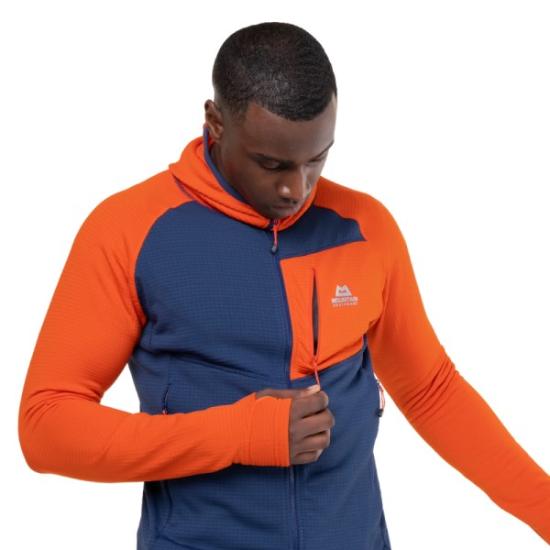 Prekės „Vyriškas džemperis Mountain Equipment Eclipse Hooded Mens Jacket - Tamsiai mėlyna, L“ paveikslėlis