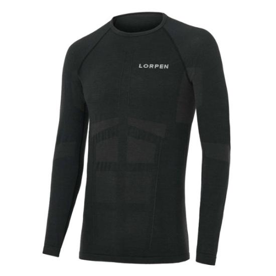 Prekės „Vyriški termo marškinėliai Lorpen Taku L/S T-Shirt - Tamsiai pilka, M“ paveikslėlis
