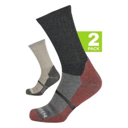 Prekės „Kojinės Lorpen MH2PC Wool Hike 2 Pack - Tamsiai pilka, S (35-38)“ paveikslėlis