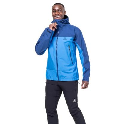 Prekės „Vyriška striukė Mountain Equipment Odyssey Mens Jacket - Mėlynai dryžuota (Blue Stripe), L“ paveikslėlis