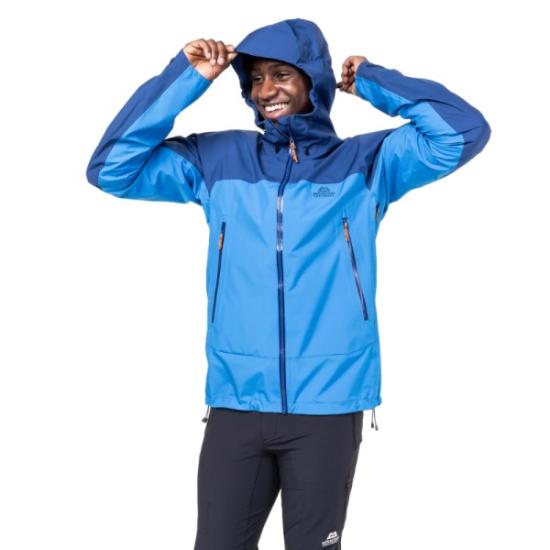 Prekės „Vyriška striukė Mountain Equipment Odyssey Mens Jacket - Mėlynai dryžuota (Blue Stripe), L“ paveikslėlis