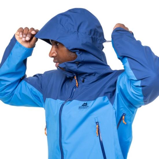 Prekės „Vyriška striukė Mountain Equipment Odyssey Mens Jacket - Mėlynai dryžuota (Blue Stripe), L“ paveikslėlis
