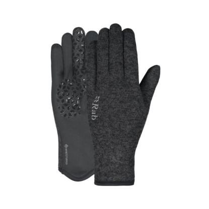 Prekės „Moteriškos pirštinės Rab Quest Windstopper Gloves Wmns - Tamsiai pilka, S“ paveikslėlis