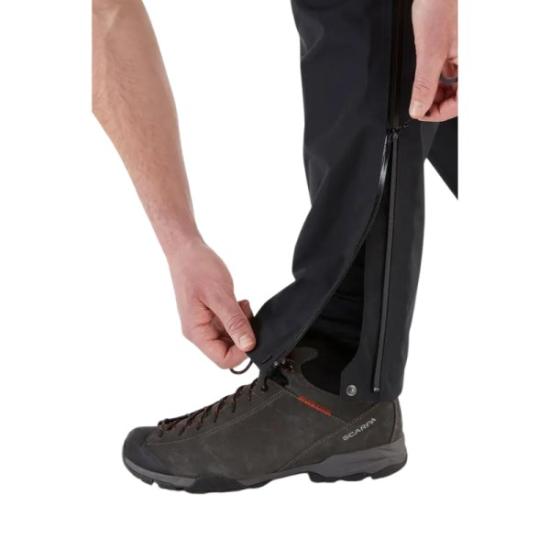 Prekės „Vyriškos kelnės Rab Kangri Pants GTX Long Leg - Juoda, XL“ paveikslėlis