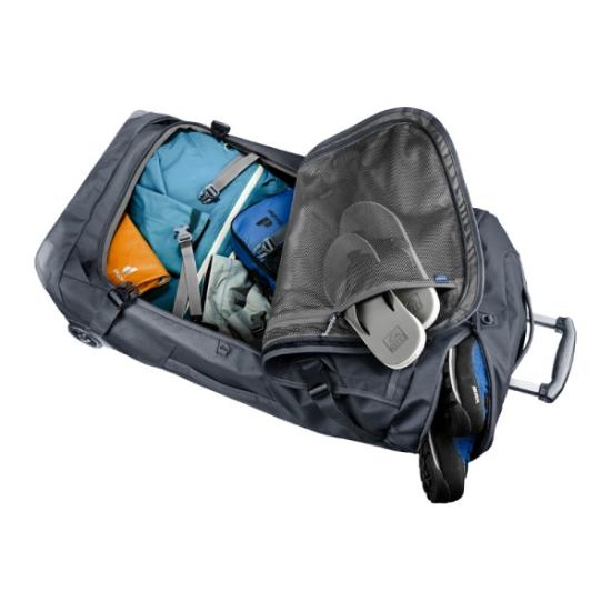 Prekės „Kelioninis krepšys su ratukais Deuter Duffel Pro Movo 90 - Juoda“ paveikslėlis