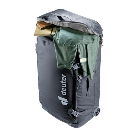 Prekės „Kelioninis krepšys su ratukais Deuter Duffel Pro Movo 90 - Juoda“ paveikslėlis