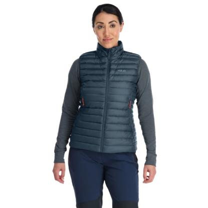 Prekės „Moteriška liemenė Rab Microlight Vest Wmns - Pilka, XXL“ paveikslėlis
