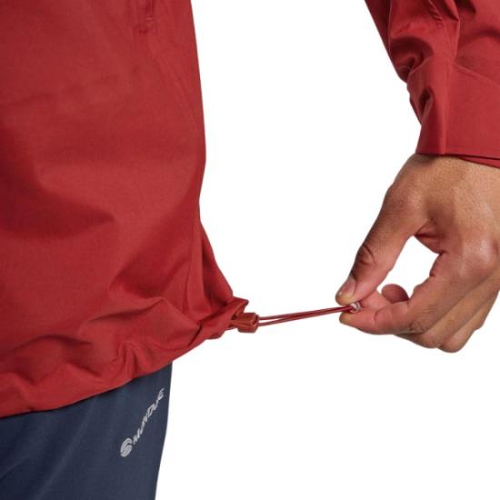 Prekės „Vyriška striukė Montane PHASE JKT - Raudona, XXL“ paveikslėlis