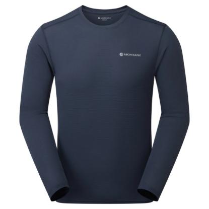 Prekės „Vyriški marškinėliai Montane Dart Nano Long Sleeve T Shirt - Tamsiai mėlyna, L“ paveikslėlis