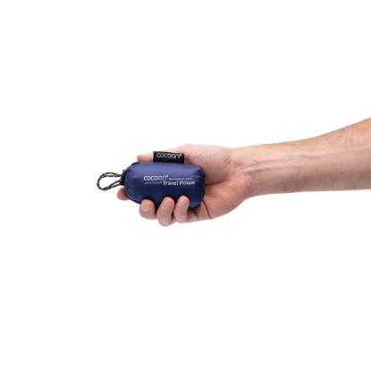 Prekės „Kelioninė pagalvėlė Cocoon Air-Core Pillow - Microlight - Tamsiai mėlyna“ paveikslėlis