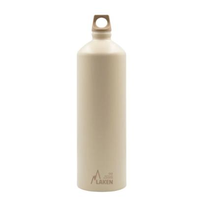 Prekės „Aliumininis butelis Laken Alu. bottle Futura 1 L - Kreminė“ paveikslėlis