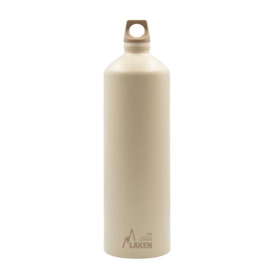 Prekės „Aliumininis butelis Laken Alu. bottle Futura 1 L - Kreminė“ paveikslėlis