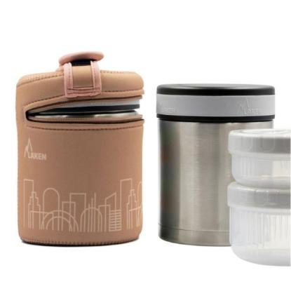 Prekės „Maisto termosas Laken SS Thermo food container 1 L. Drinklife + Cover - Rausva“ paveikslėlis