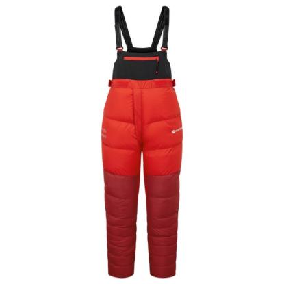 Prekės „Pūkinės kelnės Montane Apex 8000 Down Salopettes - Raudona, L“ paveikslėlis