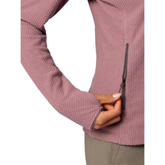 Prekės „Moteriškas džemperis Marmot W AirFleece Jkt - Rausva, XL“ paveikslėlis