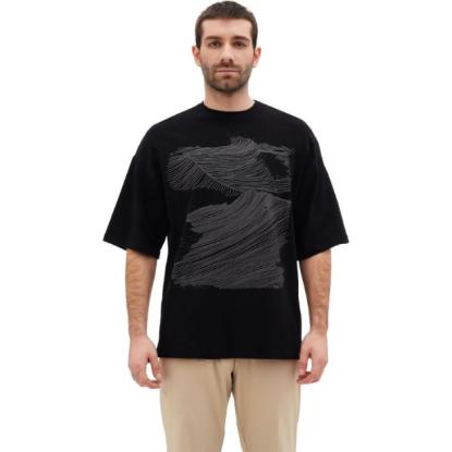 Prekės „Vyriški marškinėliai Turbat Black Sea Mns - Juoda, XL“ paveikslėlis
