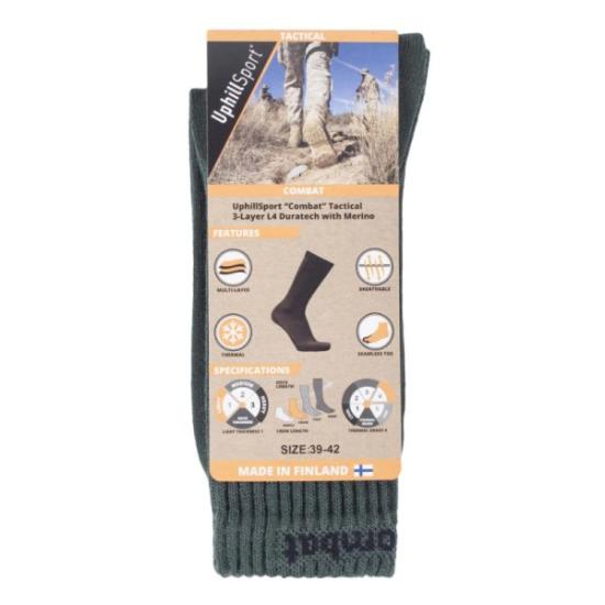 Prekės „Kojinės UphillSport Combat Tactical - Kreminė, L (43-46)“ paveikslėlis