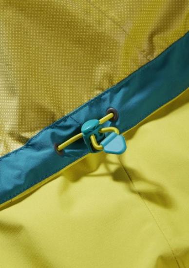 Prekės „Moteriška striukė nuo lietaus Rab Downpour Eco Jacket - Elektrinė/geltona, XS“ paveikslėlis