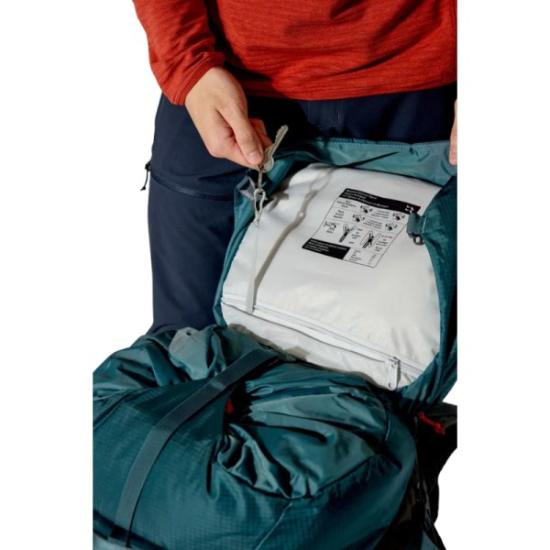 Prekės „Turistinė kuprinė Rab Hyperon 80 - Tamsiai žalia, XL“ paveikslėlis