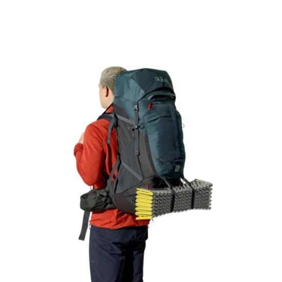 Prekės „Turistinė kuprinė Rab Hyperon 80 - Tamsiai žalia, XL“ paveikslėlis