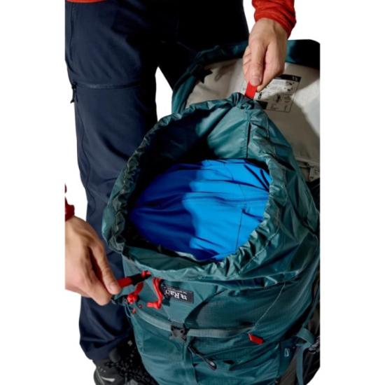 Prekės „Turistinė kuprinė Rab Hyperon 80 - Tamsiai žalia, XL“ paveikslėlis