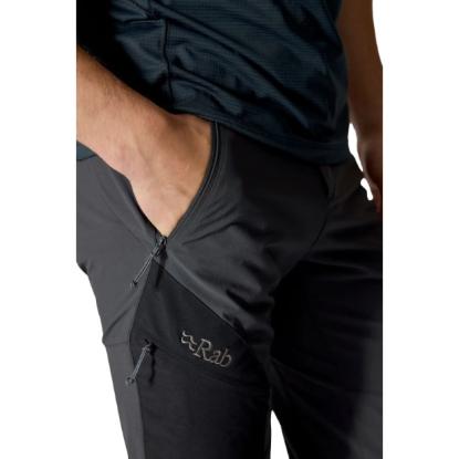 Prekės „Vyriškos kelnės Rab Ascendor Pants Regular Leg - Pilka, M“ paveikslėlis