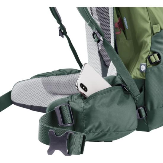 Prekės „Moteriška turistinė kuprinė Deuter Futura Air Trek 45 +10 SL - Samaninė“ paveikslėlis