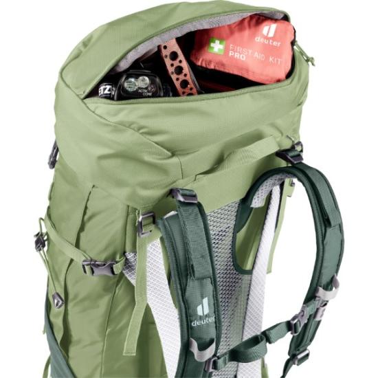 Prekės „Moteriška turistinė kuprinė Deuter Futura Air Trek 45 +10 SL - Samaninė“ paveikslėlis