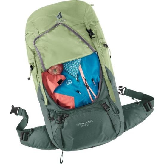 Prekės „Moteriška turistinė kuprinė Deuter Futura Air Trek 45 +10 SL - Samaninė“ paveikslėlis