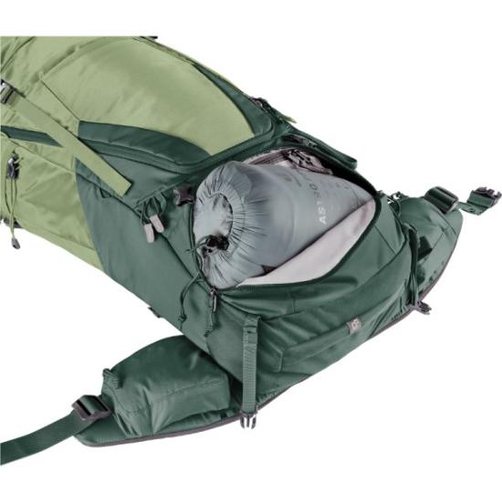 Prekės „Moteriška turistinė kuprinė Deuter Futura Air Trek 45 +10 SL - Samaninė“ paveikslėlis