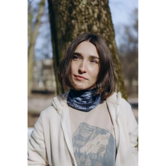 Prekės „Kaklaskarė Turbat Scarf Black Sea“ paveikslėlis