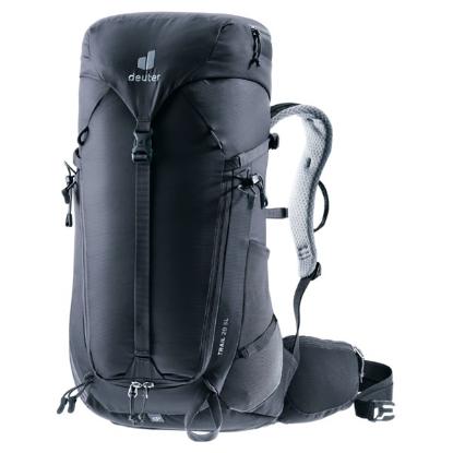 Prekės „Moteriška turistinė kuprinė Deuter Trail 28 SL - Juoda“ paveikslėlis