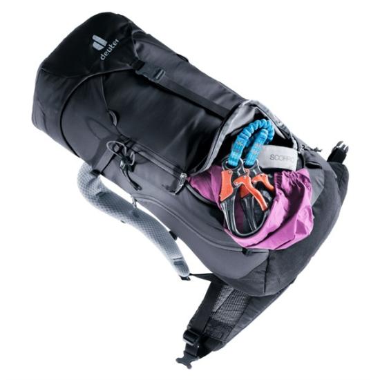 Prekės „Moteriška turistinė kuprinė Deuter Trail 28 SL - Juoda“ paveikslėlis