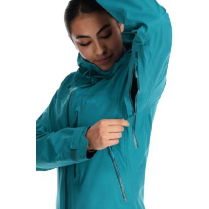 Prekės „Moteriška striukė nuo lietaus Rab Firewall Mountain Jacket - Tamsiai mėlyna, S“ paveikslėlis