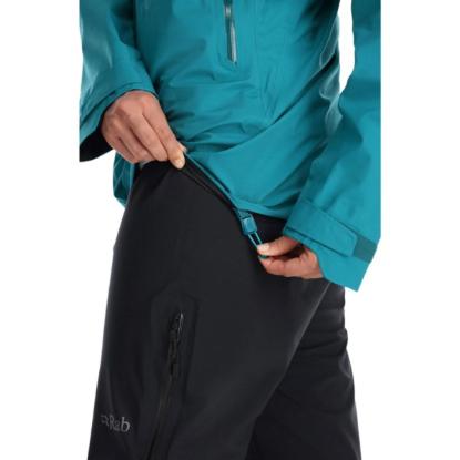 Prekės „Moteriška striukė nuo lietaus Rab Firewall Mountain Jacket - Šviesiai žalia, M“ paveikslėlis