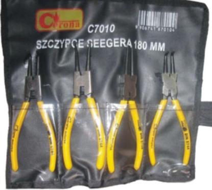 Prekės „Replės fiksavimo žiedams 180 mm, 4 vnt.“ paveikslėlis