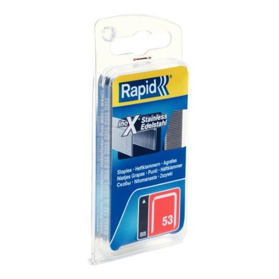 Prekės „Kabės nerūd. plieno „Rapid" 53/8 1080 vnt.“ paveikslėlis