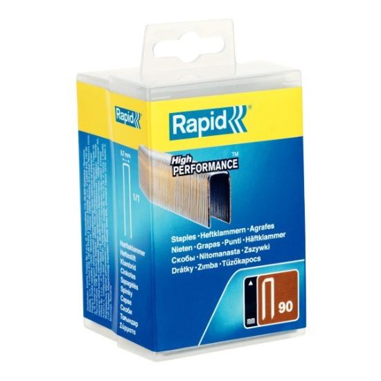 Prekės „Kabės „Rapid" 90/25, 3000 vnt. plast.p.“ paveikslėlis
