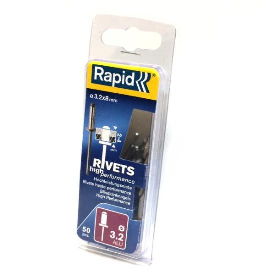 Prekės „Kniedės „Rapid" 4,8 x 10, 50 vnt.“ paveikslėlis