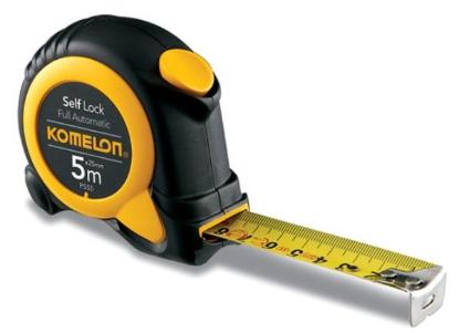 Prekės „Ruletė SELF LOCK 5 m x 25 mm“ paveikslėlis
