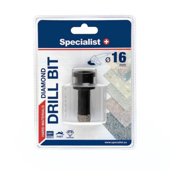 Prekės „SPECIALIST+ deimantinis grąžtas D16 M14“ paveikslėlis