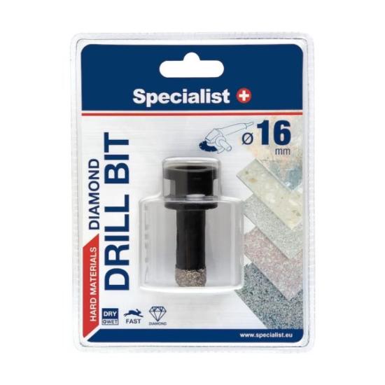 Prekės „SPECIALIST+ deimantinis grąžtas D16 M14“ paveikslėlis