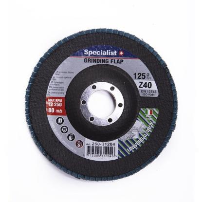 Prekės „SPECIALIST+ lapel. šlif.disk. ZK40, 125 mm“ paveikslėlis