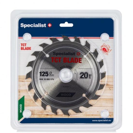 Prekės „Pjovimo diskas 125x20Tx22 mm“ paveikslėlis