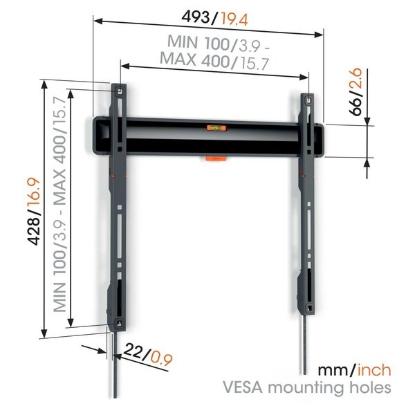 Prekės „VOGEL S  COMFORT TVM3403 TV Laikiklis“ paveikslėlis