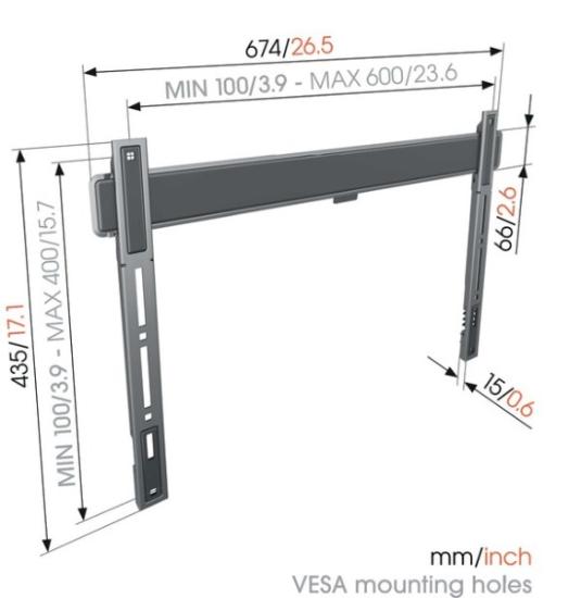 Prekės „VOGEL S  ELITE TVM5605 TV Laikiklis“ paveikslėlis