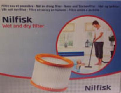 Prekės „NILFISK Multi 20/30 Wet&Dry D.s. filtras 107402338“ paveikslėlis