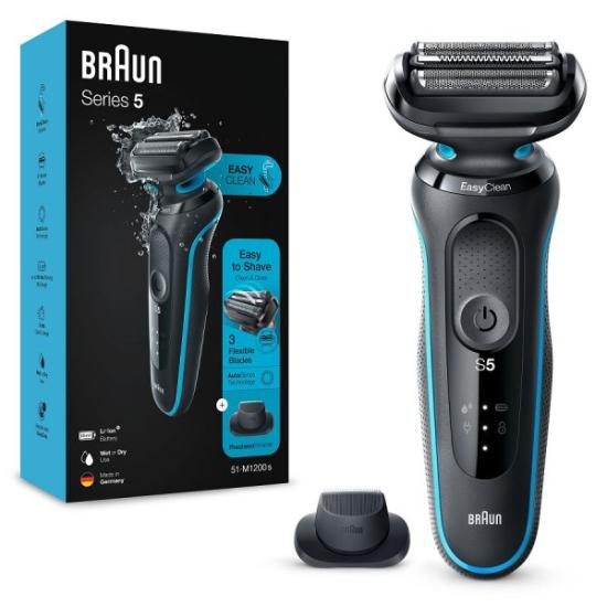 Prekės „BRAUN 51-M1200s W&D Skutimosi mašinėlė“ paveikslėlis
