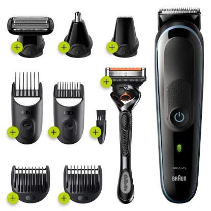 Prekės „BRAUN MGK5380 Wet&Dry multi kirptuvas“ paveikslėlis