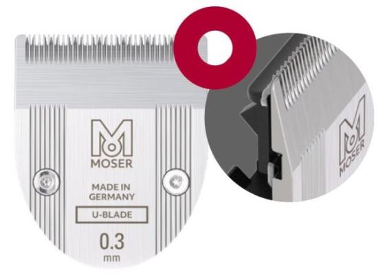 Prekės „MOSER 1584-7280 U-Blade Kerpamoji galvutė“ paveikslėlis